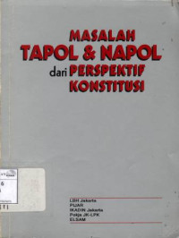 Image of Masalah Tapol dan Napol dari Perspektif Konstitusi