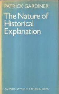 Image of The Nature of Historical Explanation